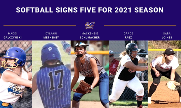 Softball Announces Five Signings For The 2021 Season
