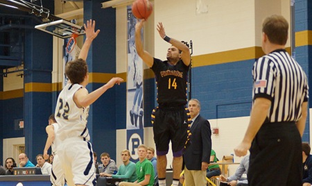 Welch's three-point shooting leads Griffins to first home SLIAC win