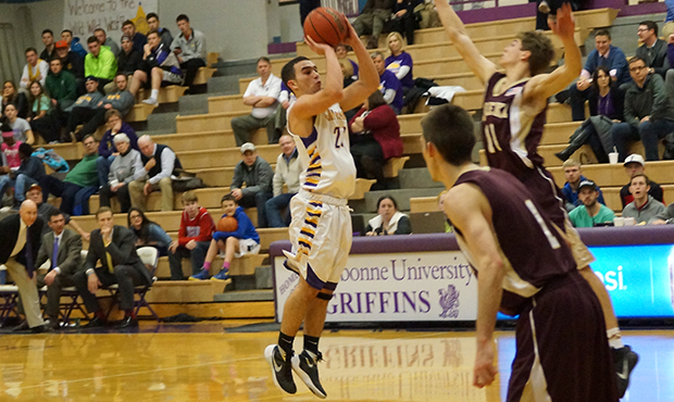 Griffin run over Iowa Wesleyan in hopes of tournament play