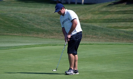 Kaminski leads men's golf with career-low round at Augustana Invitational