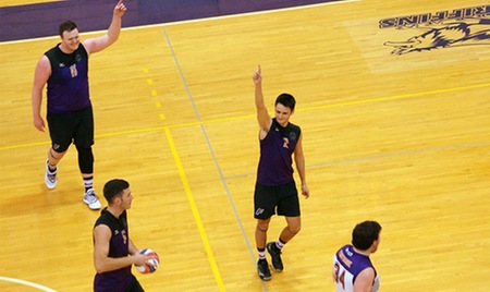 Men's Volleyball sweeps IIT & NCC