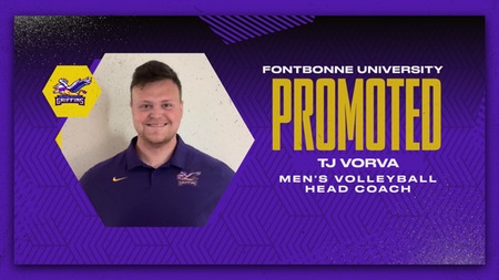 TJ Vorva Promoted to Men’s Volleyball Head Coach