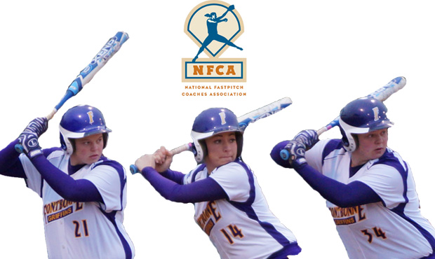 Three softball Griffins awarded NFCA All-Region Honors