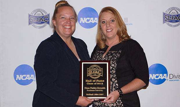 Diana (Pinkley) Reynolds inducted into SLIAC Hall of Fame