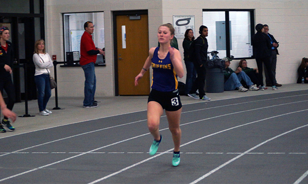 Distance runners carry Griffins at Depauw Indoor Invitational
