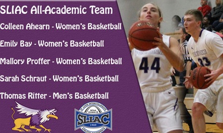 Five Griffins Earn SLIAC All-Academic Honors