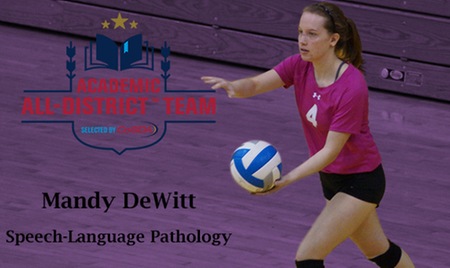 Mandy DeWitt adds Academic All-District to her list of honors