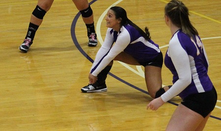 Volleyball suffers first three-set loss of the season
