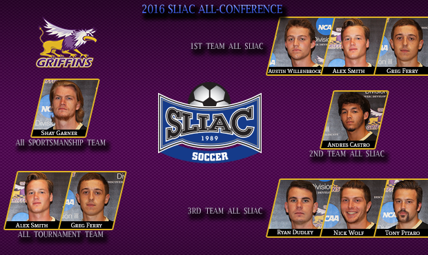 Eight Griffins receive postseason recognition from the SLIAC