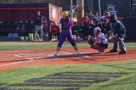 Softball Falls In Two Close Contests Against Huntingdon