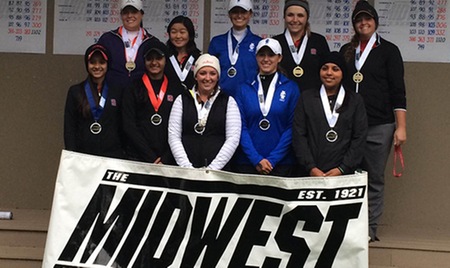 Griffins compete in program's first-ever women's golf conference championship