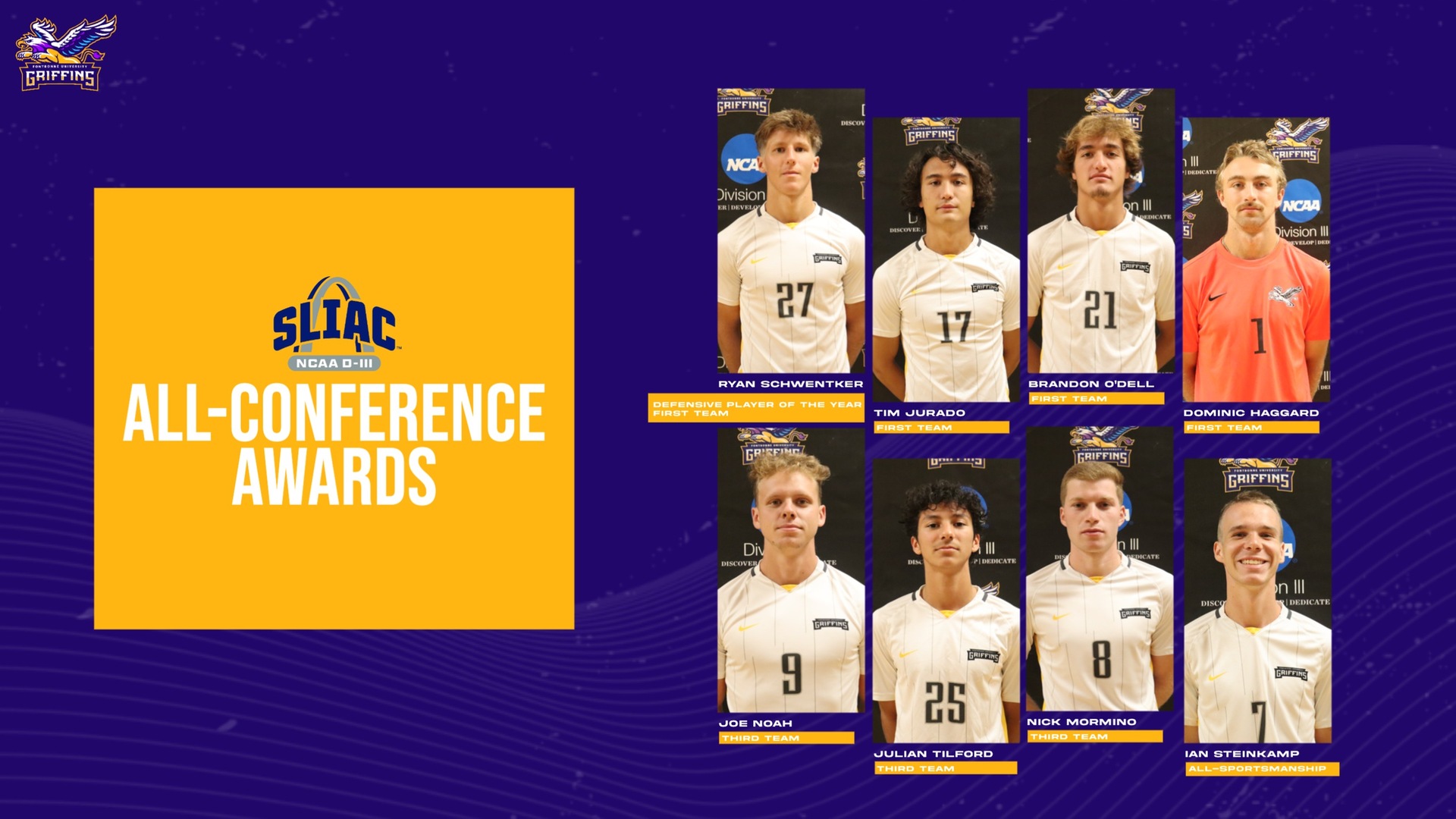 Schwentker Named Co-Defensive Player of the Year, Eight Named All-Conference Thumbnail