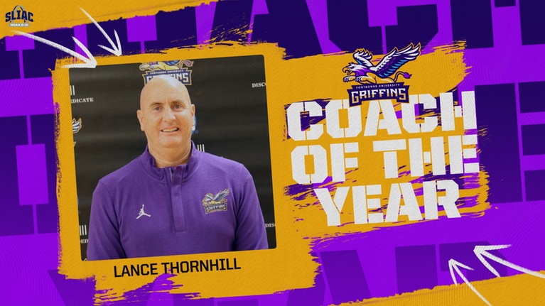 Thornhill Named Coach of the Year, Six Griffins Named SLIAC All-Conference